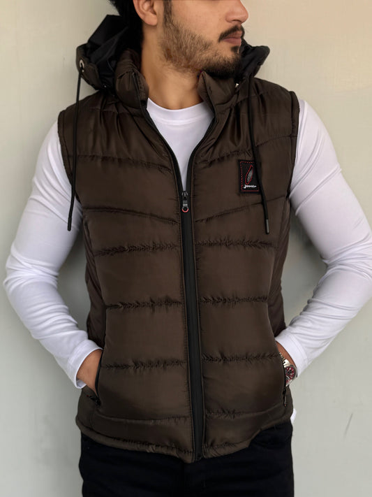 SLEEVLESS REMOVABLE & DETACHABLE JACKET-FT