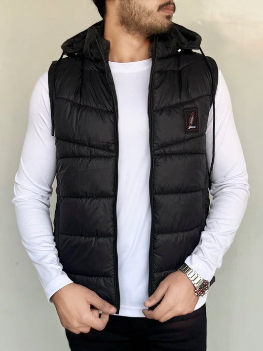 SLEEVLESS REMOVABLE & DETACHABLE JACKET-FT