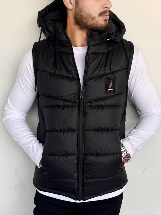 SLEEVLESS REMOVABLE & DETACHABLE JACKET-FT