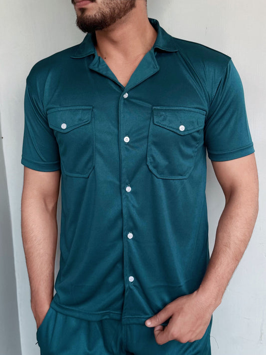 QUICK-TRACK STYLISH SAFARI-SUIT-ZINC