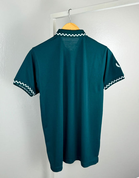 PREMIER COTTON POLO'S SHIRT WITH QUICK DRYING-ZINC